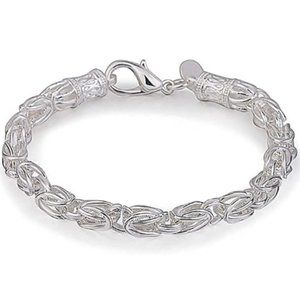 Mere Cuban Link Curb Charm Chain Bracelet